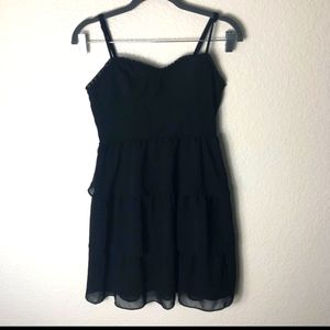 5 for $25 ❤️ AE Outfitters Corset Ruffle Cocktail Mini Dress